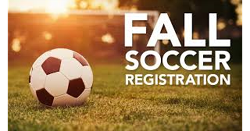 Fall Soccer Late Registration