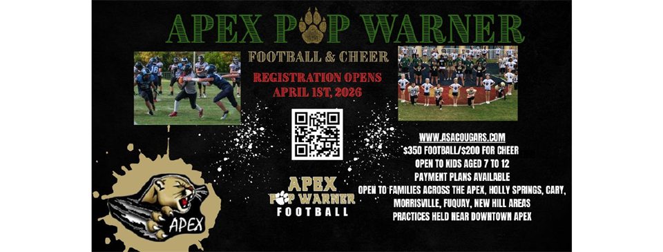 Football and Cheer Registration is Open!!