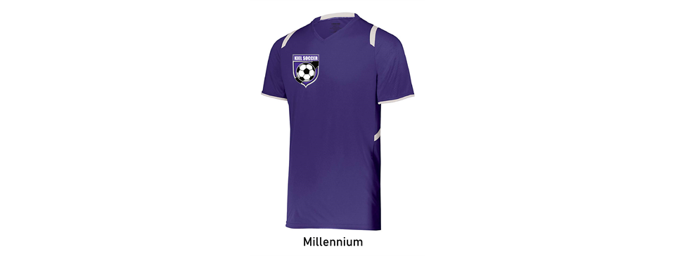 Check out the new Millennium U12 and up Jersey 