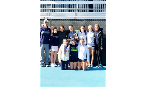 Monte Cassino 7th/8th Girls Tennis Team Finish 2nd at the Monte Cassino Elite Qualifier!  The Team Qualified For the State Tournament!