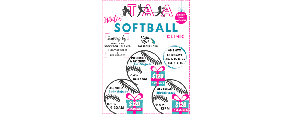 2025 Softbal Winter Clinics