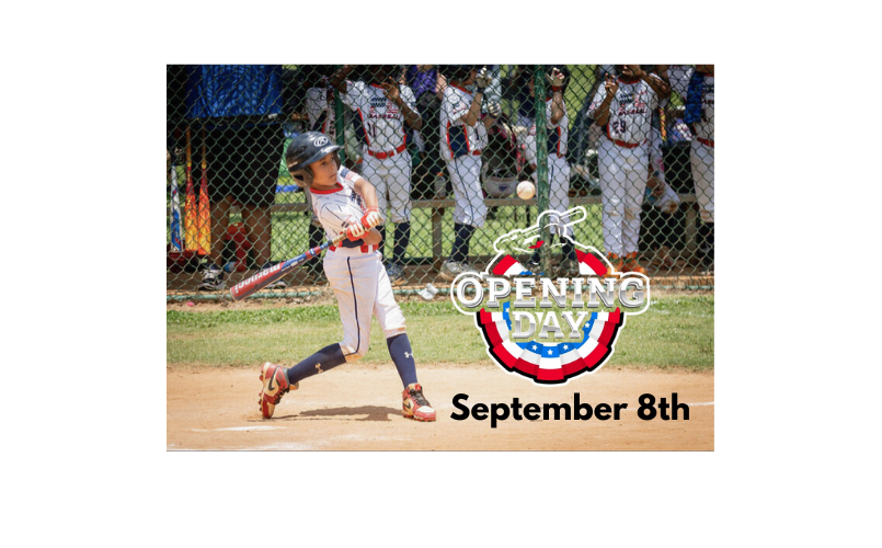 Opening Day - September 8th
