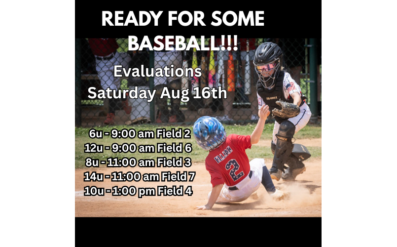 Fall Ball Evaluations 