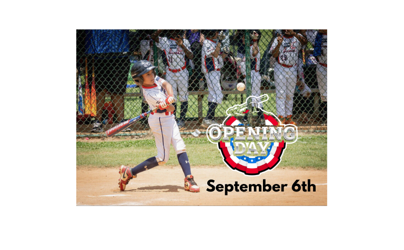 Opening Day - September 6th