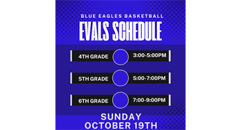 4th, 5th & 6th Grade Evaluations