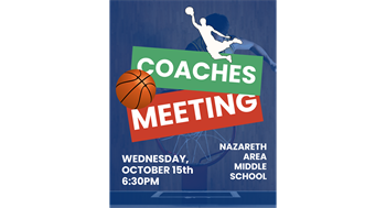 Coaches Meeting - Save the Date Oct. 15th