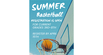 Summer Registration for Grades 3-8