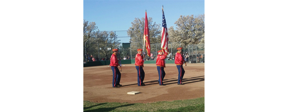 Opening Day Color Guards