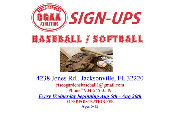 Fall Registation Begins August 5th (Limited Space)