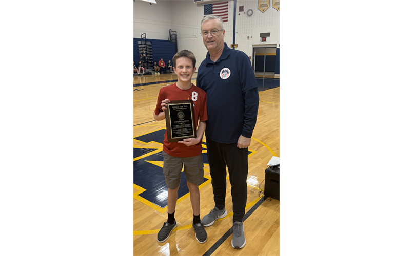 Joey Gargione - Stella Sportsmanship Award Winner