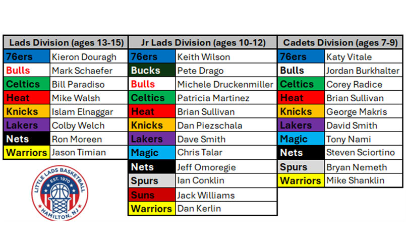 2025-2026 Game Schedule - Now Posted
