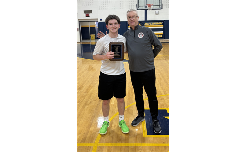 Austin Wright - Kusnirik Sportsmanship Award Recipient