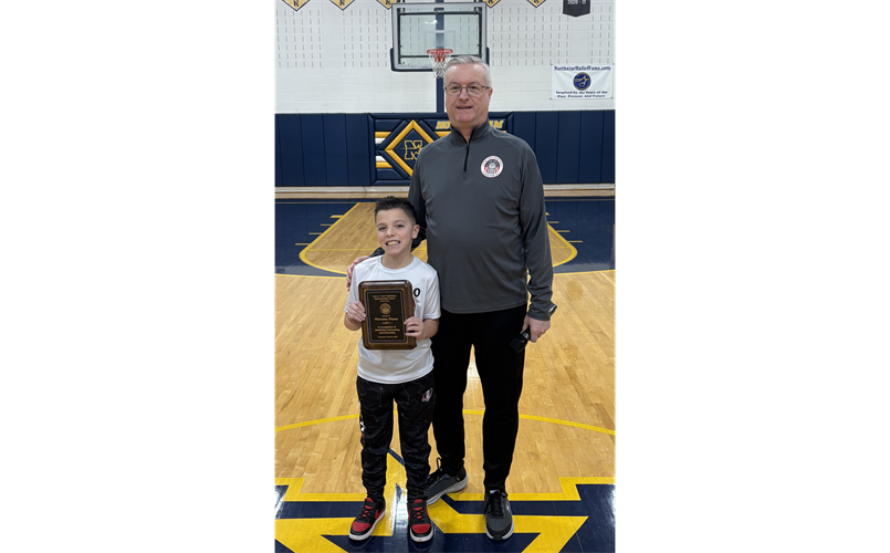 Nick Mazza - 2026 DeStefano Sportsmanship Award Recipient