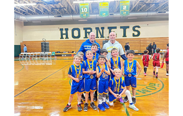 1st & 2nd Grade 2024 CHAMPIONS- WARRIORS 