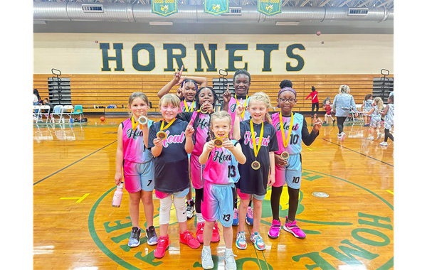 1st & 2nd Grade Girls Champion 