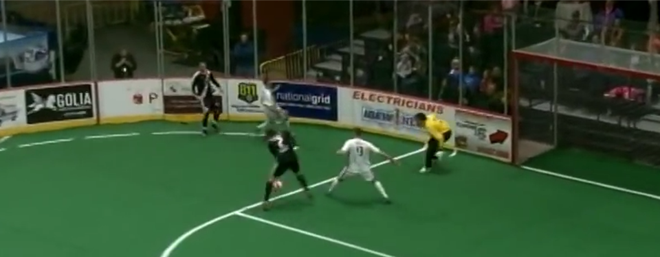 L.J. Papaleo Scores Heel Flick Goal