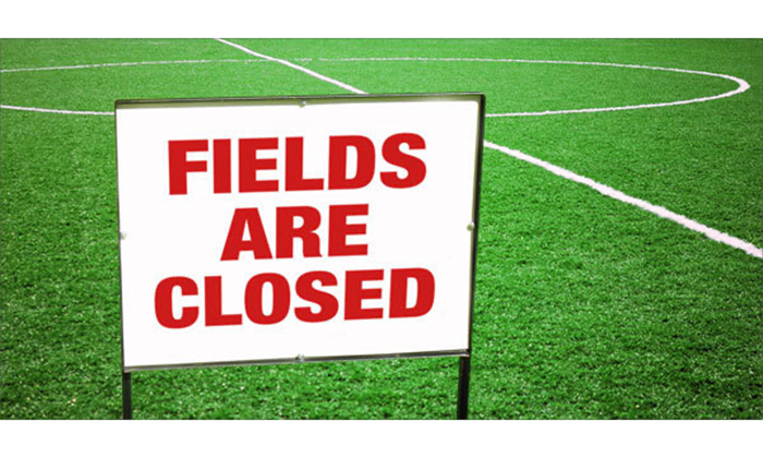 Fields are closed today - Rec soccer games canceled (May 9th)