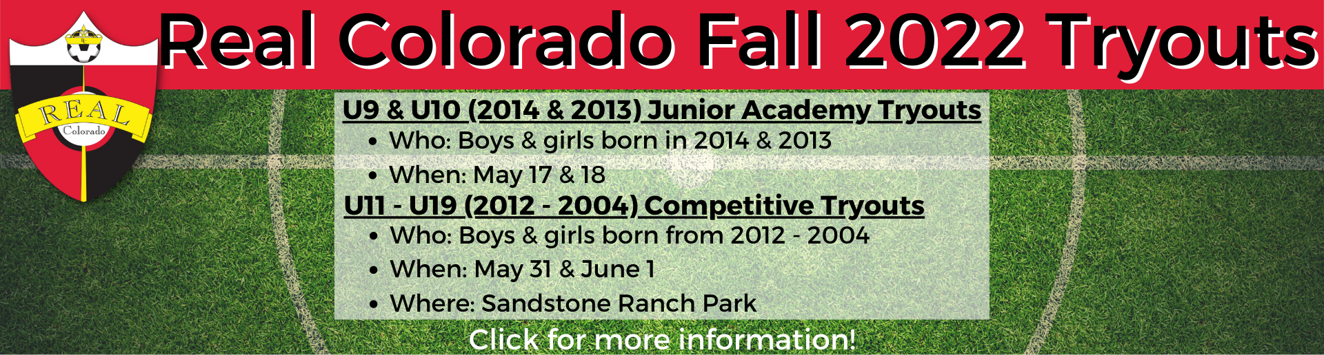 Fall 2022 Tryouts!