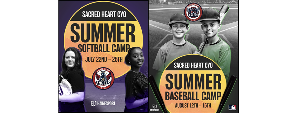 2024 Summer Softball and Baseball Camps!!