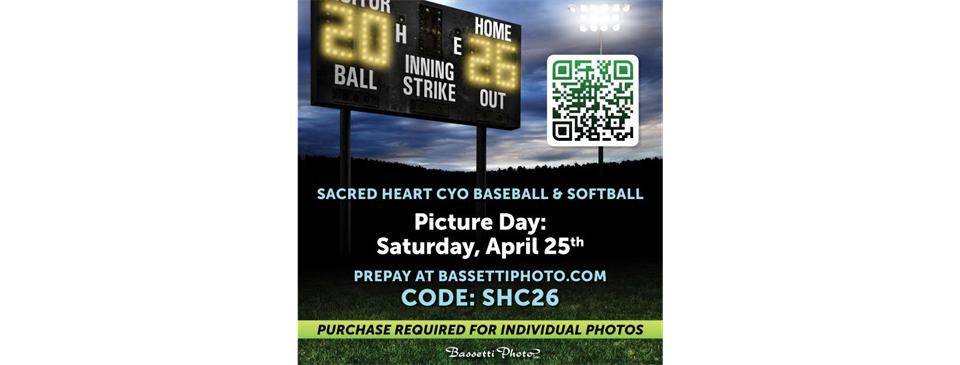 Picture Day 2026 - Schedule & Online Order Form