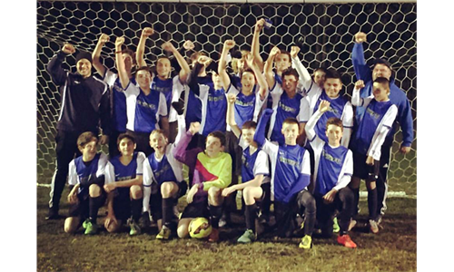 The U14 Boys Force crowned SJSL Champs