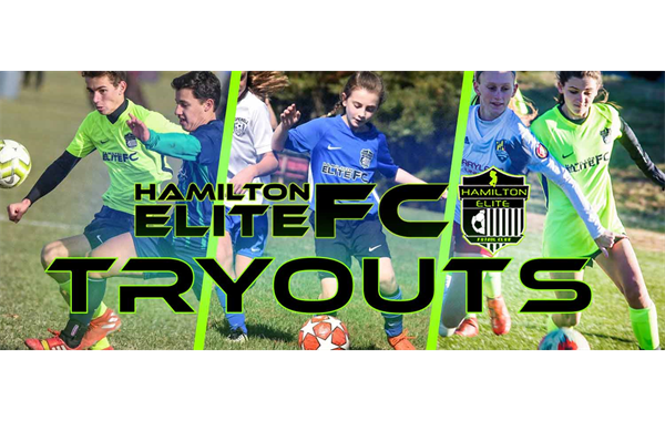 Hamilton Elite 2021 Soccer Tryouts