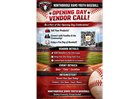 Vendors Wanted for Opening Day!