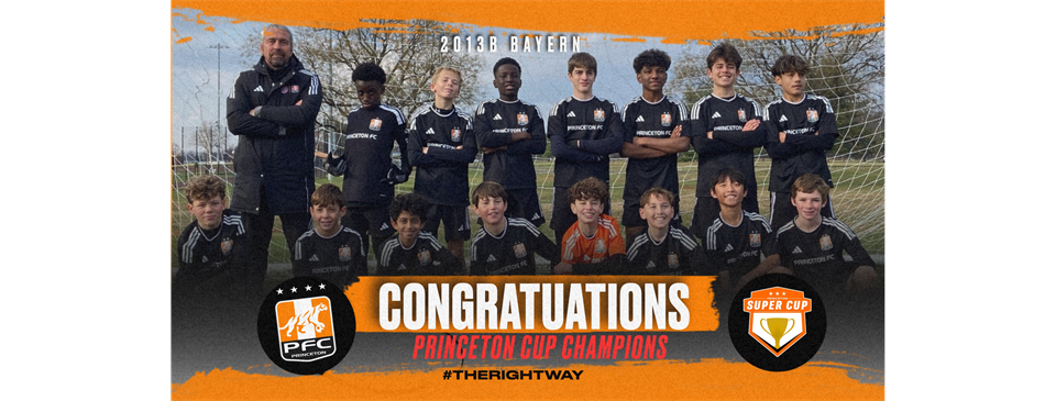 2013B Bayern Princeton Super Cup Champions
