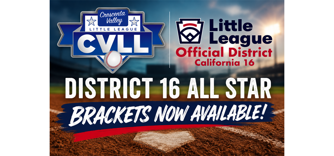 District 16 All Star Brackets Now Available