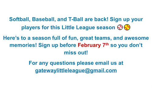 Spring 2026 Registration!