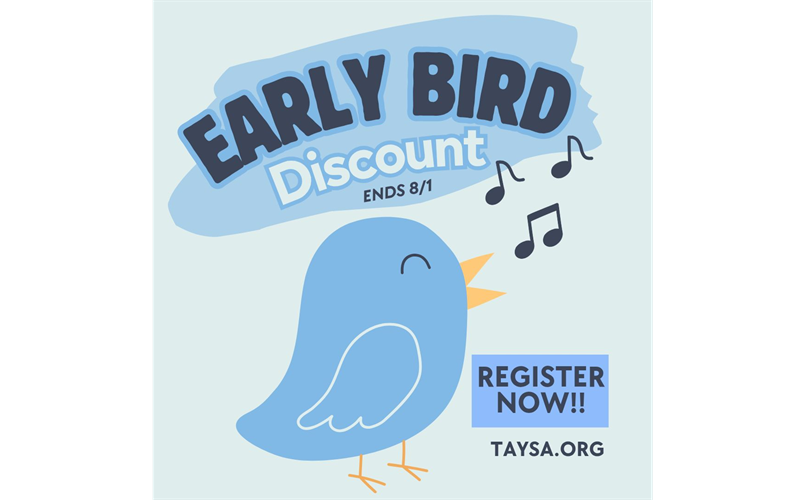 Early Bird Discount