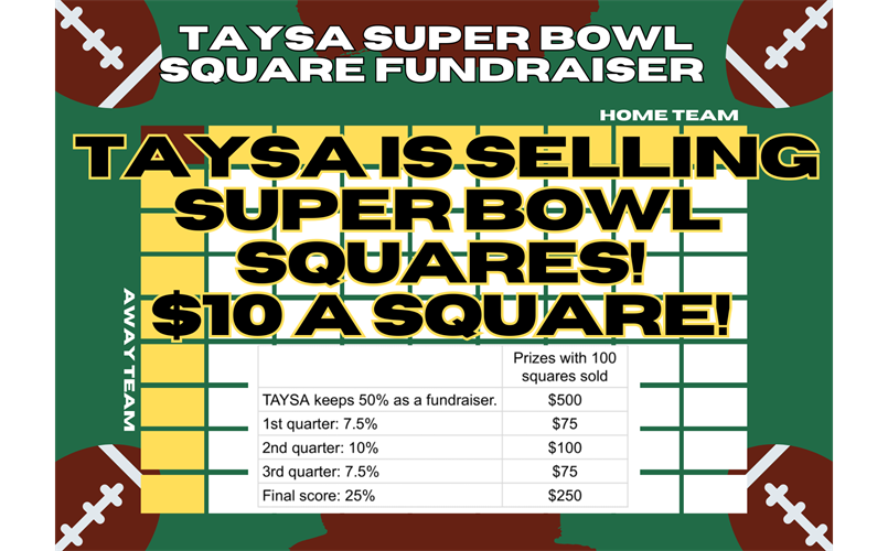 Super Bowl Squares fundraiser