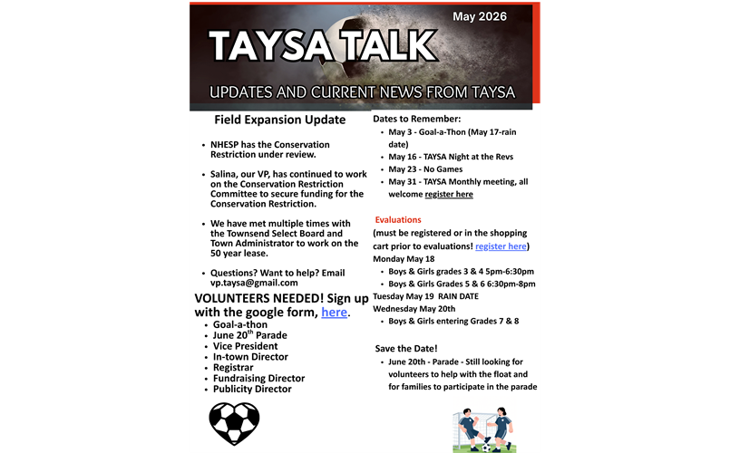 TAYSA Talk