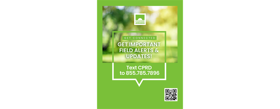 Sign Up to Receive Field Updates