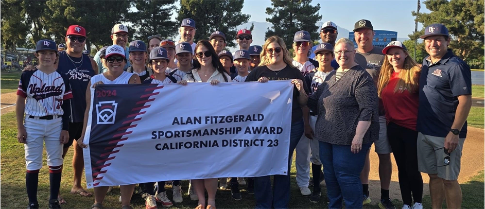 2024 Alan Fitzgerald Sportsmanship Award Recepient!