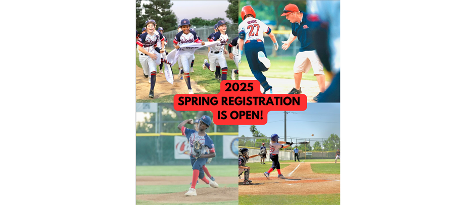 2025 Spring Registration is Open!