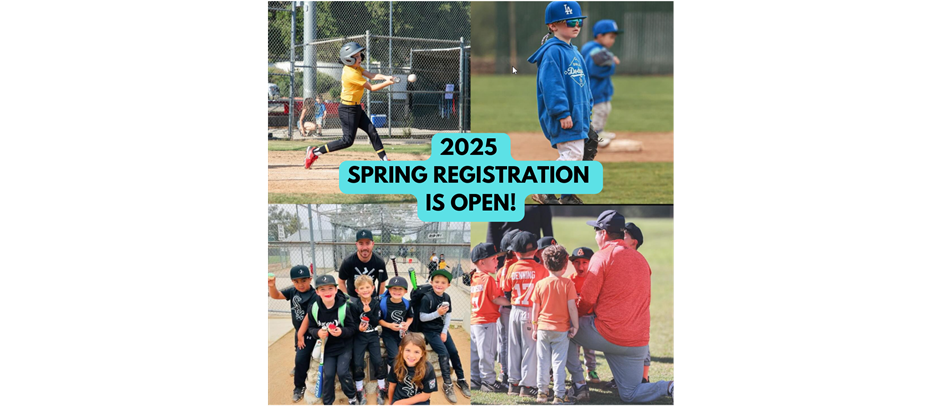 2025 Spring Registration is Open!