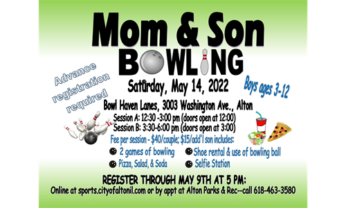 Mom & Son Bowling