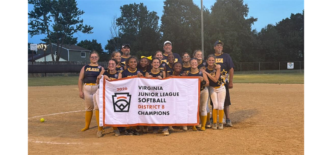 2026 DISTRICT 8 JUNIOR SOFTBALL CHAMPIONS!