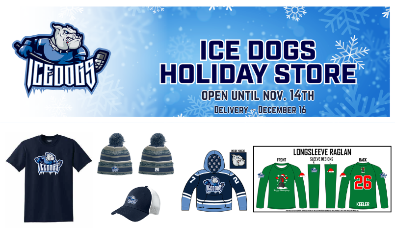 Icedogs Holiday Store Now Open!