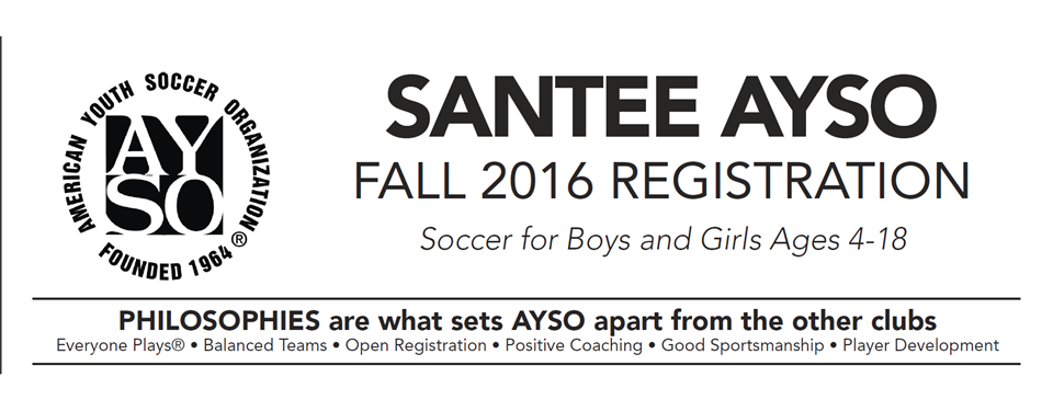 FAll 2016 Registration Information