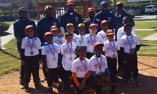 Step Up to the Plate 8U All Stars win 2nd place