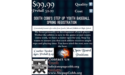 REGISTRATION ENDS Feb. 12 - $99! - SIGN UP NOW!