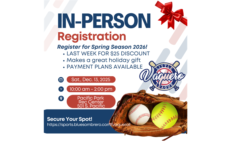 In-Person Registration