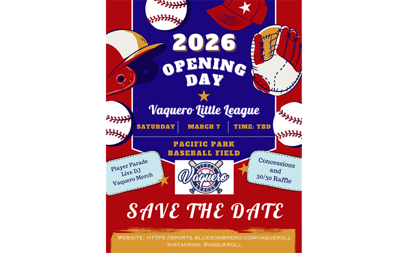 Save the Date: Opening Ceremony Saturday March 7