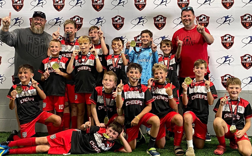 Chiefs 14 -  Gatorade Invitational Champions