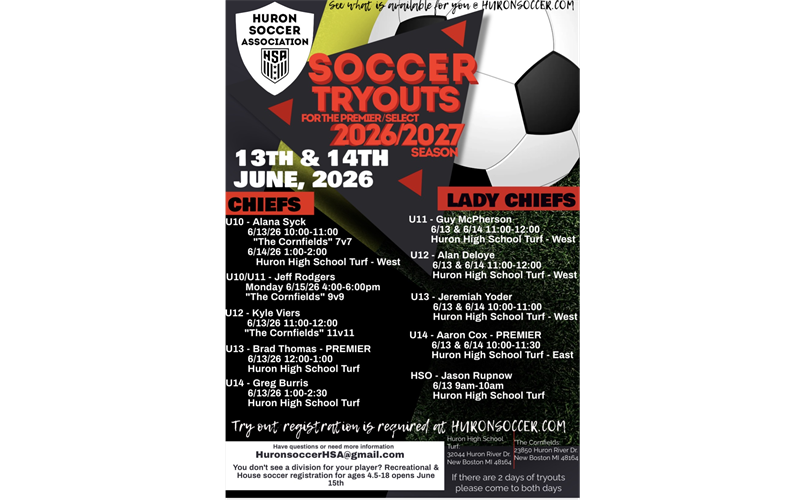 Tryout Registration is open!