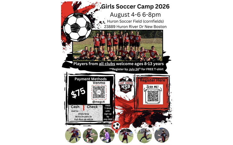Girls Soccer Camp this Summer!