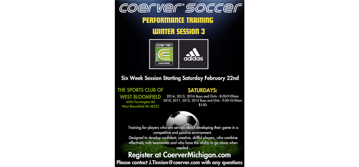 Coerver Performance Training - West Bloomfield